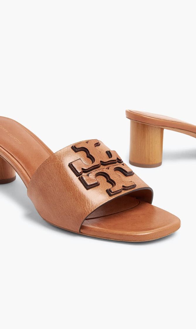 Double Stack Logo Mule Sandal