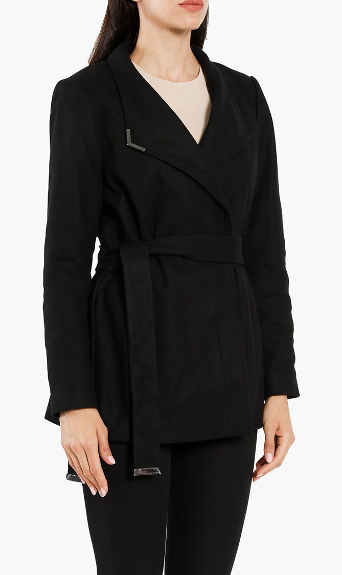 Ted baker women's outlet drytaa belted short coat