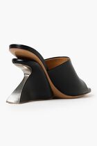JUG WEDGE MULE BLACK BLACK