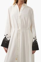 Charmer Lace Trim Midi Dress