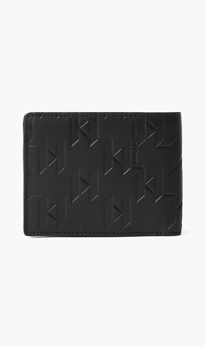 K/Loom Leather Bi-fold Wallet