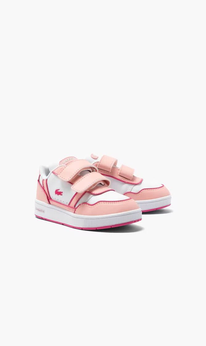 Contrast Sole T-clip Trainers