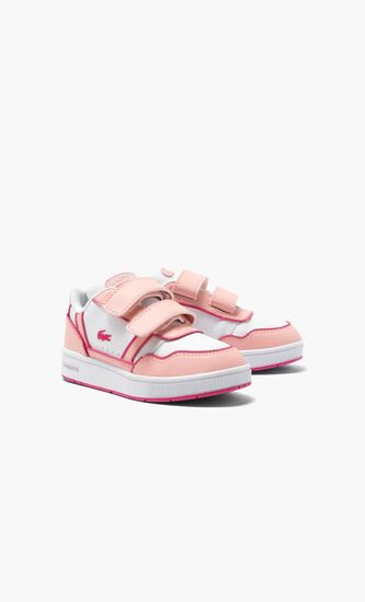 Contrast Sole T-clip Trainers