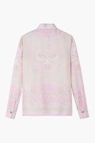 FORMAL SHIRT COUPE DES DIEUX BAROCCO FOULARD ON RESPONSIBLE SILK TWILL