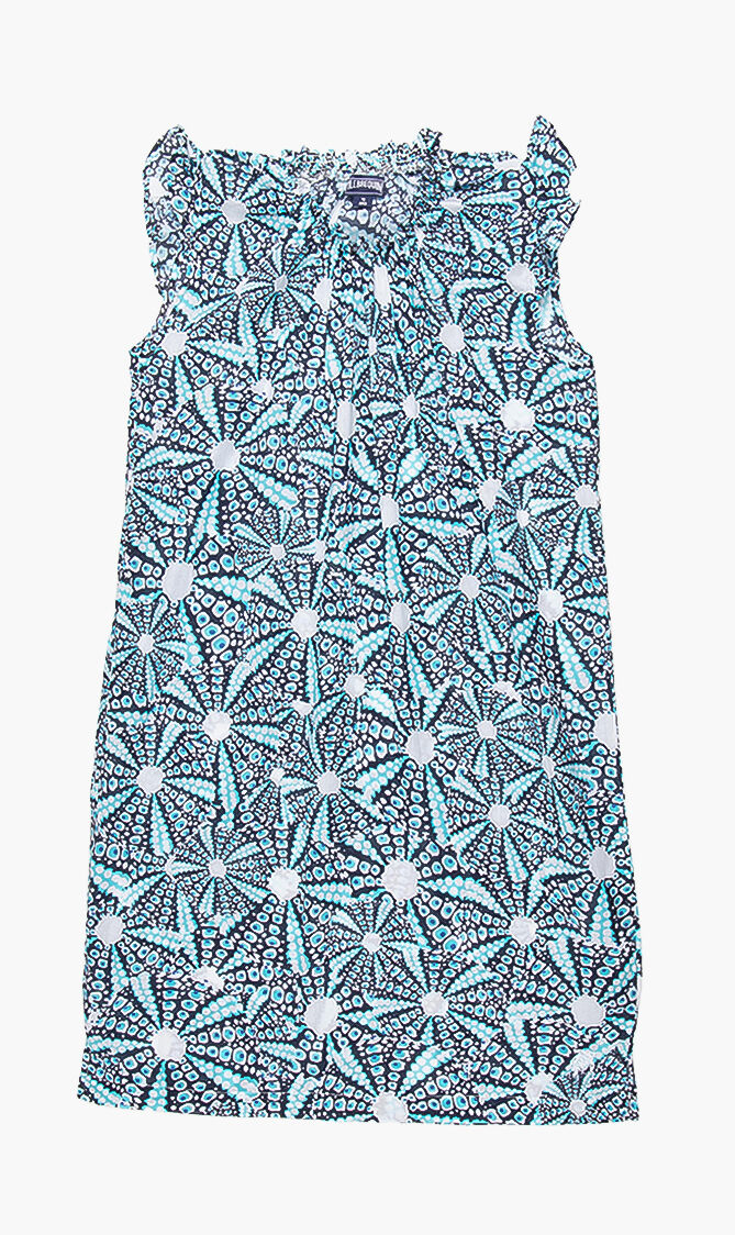 Gappy Printed Dress