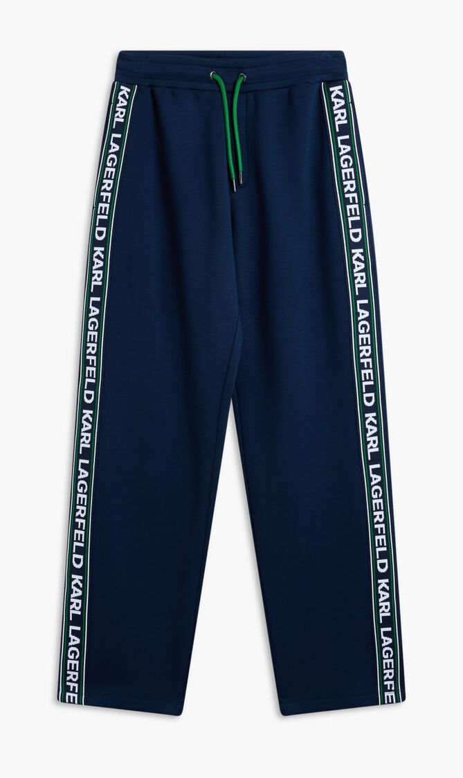 LOGO KNIT TAPE SWEATPANTS