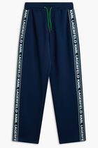 LOGO KNIT TAPE SWEATPANTS