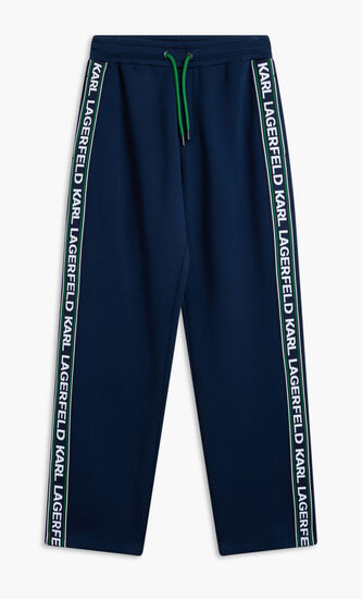 LOGO KNIT TAPE SWEATPANTS
