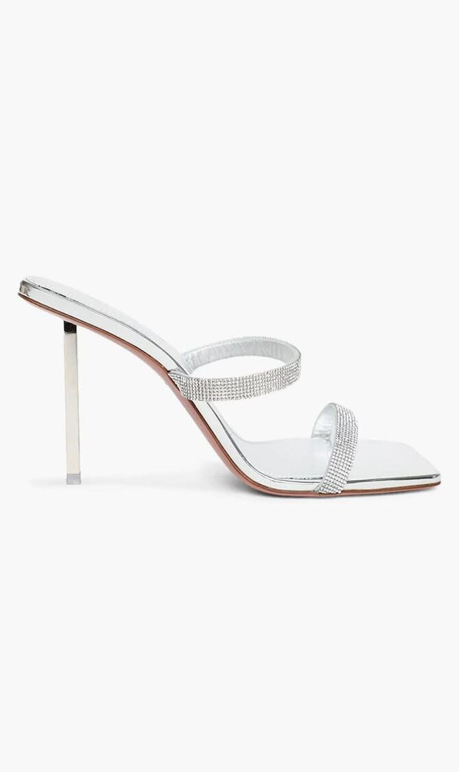 RIH SLIPPER MIRROR TANZANITE + TANZANITE CRYSTAL MESH + SHINY TANZANITE 95 MM METAL