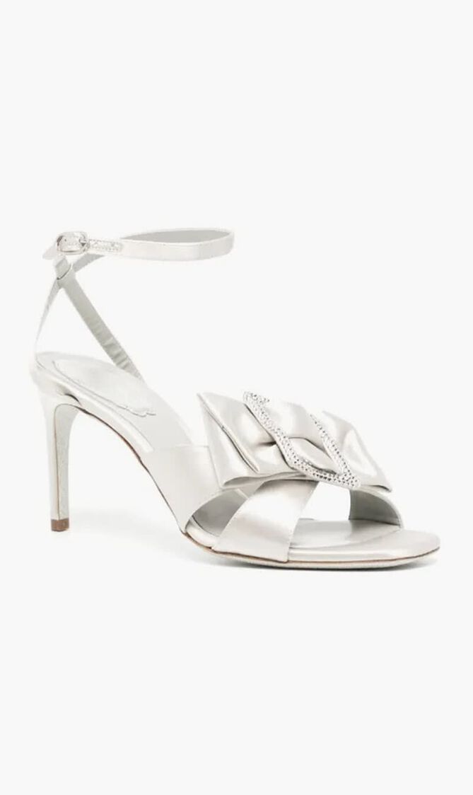 Lisa Silver Sandals
