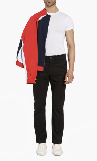 Slim Fit Cotton Chino Pants