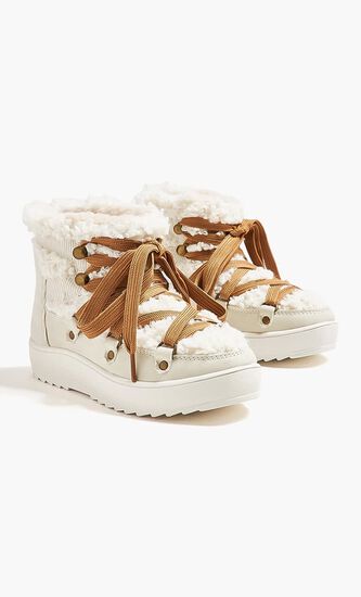Teddy Fur Snowboots