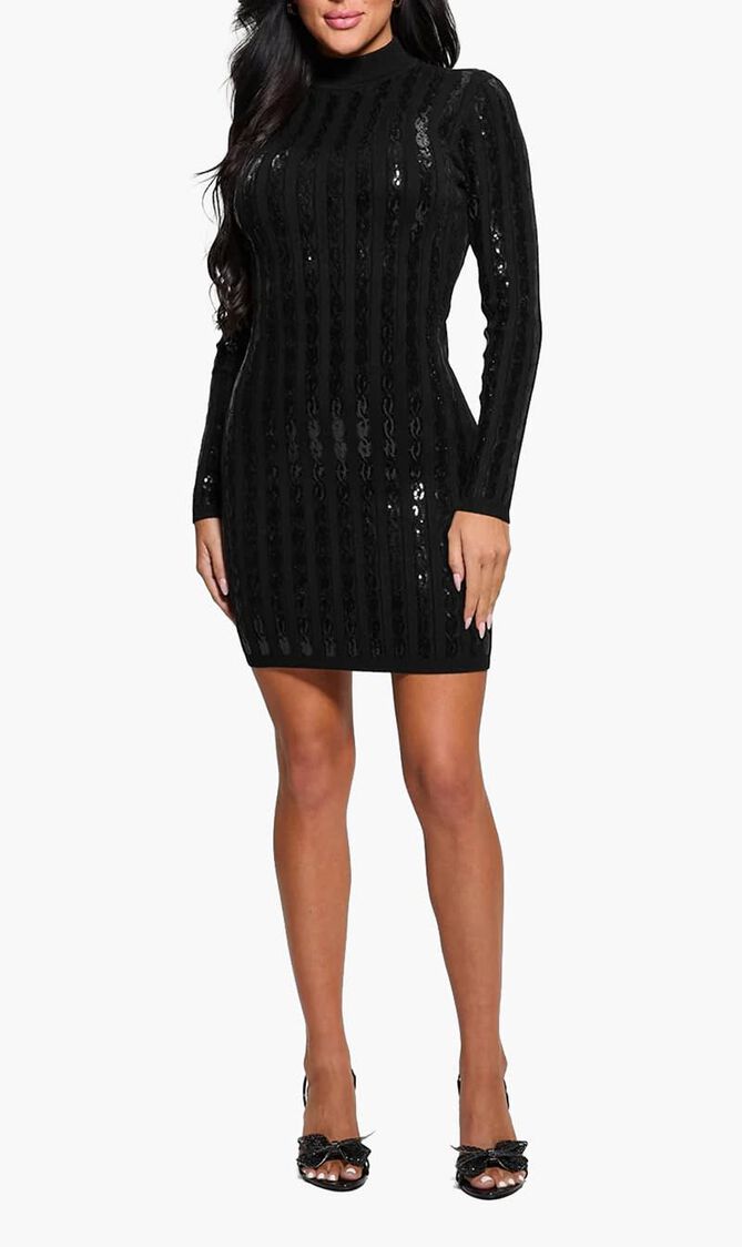 Sequin Bailey Mini Dress
