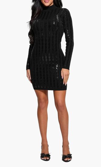 Sequin Bailey Mini Dress