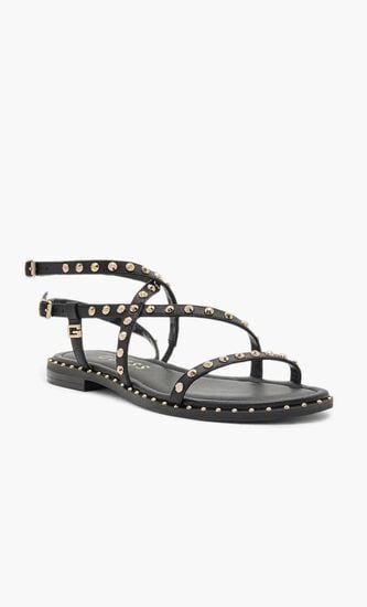 YAMARA FLAT SANDALS TUMBLED PU DX-50345