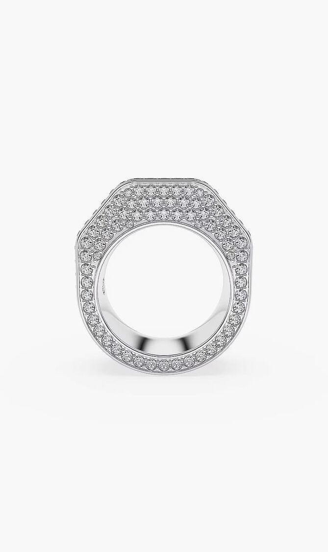 SJC DEXTERA RING OCT FULL PAVE CRE/RHS 50 MM