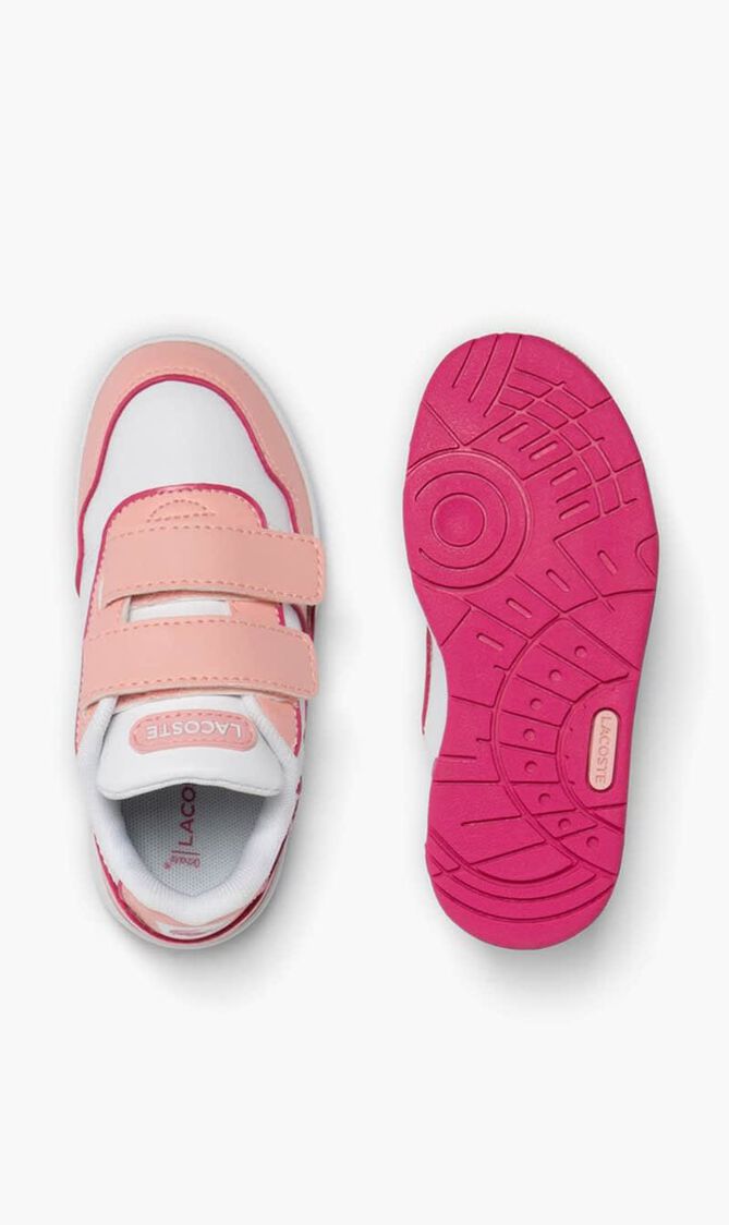 Contrast Sole T-clip Trainers