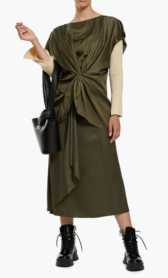 Draped Detail Top