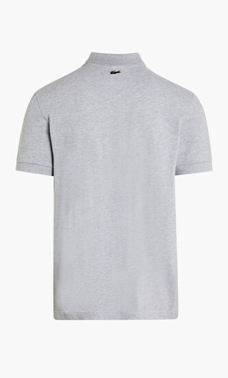 SHORT SLEEVED RIBBED COLLAR SHIRT