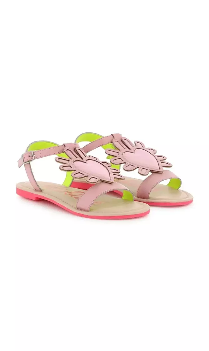 Heart Applique Sandals