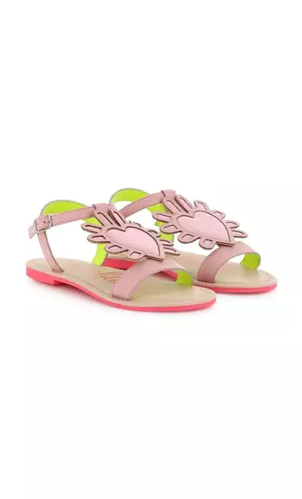 Heart Applique Sandals