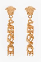 Logo Drop Earrings