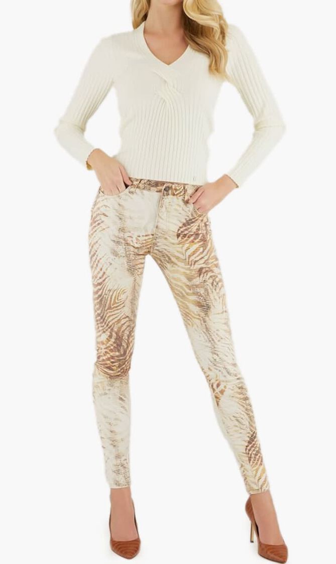 High Rise Skinny - Eco Superstretch Refined Satin