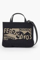 Signature Small Two-Way Cotton Tote Bag