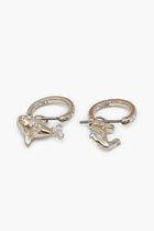 Ocean Shark Pierced Earrings