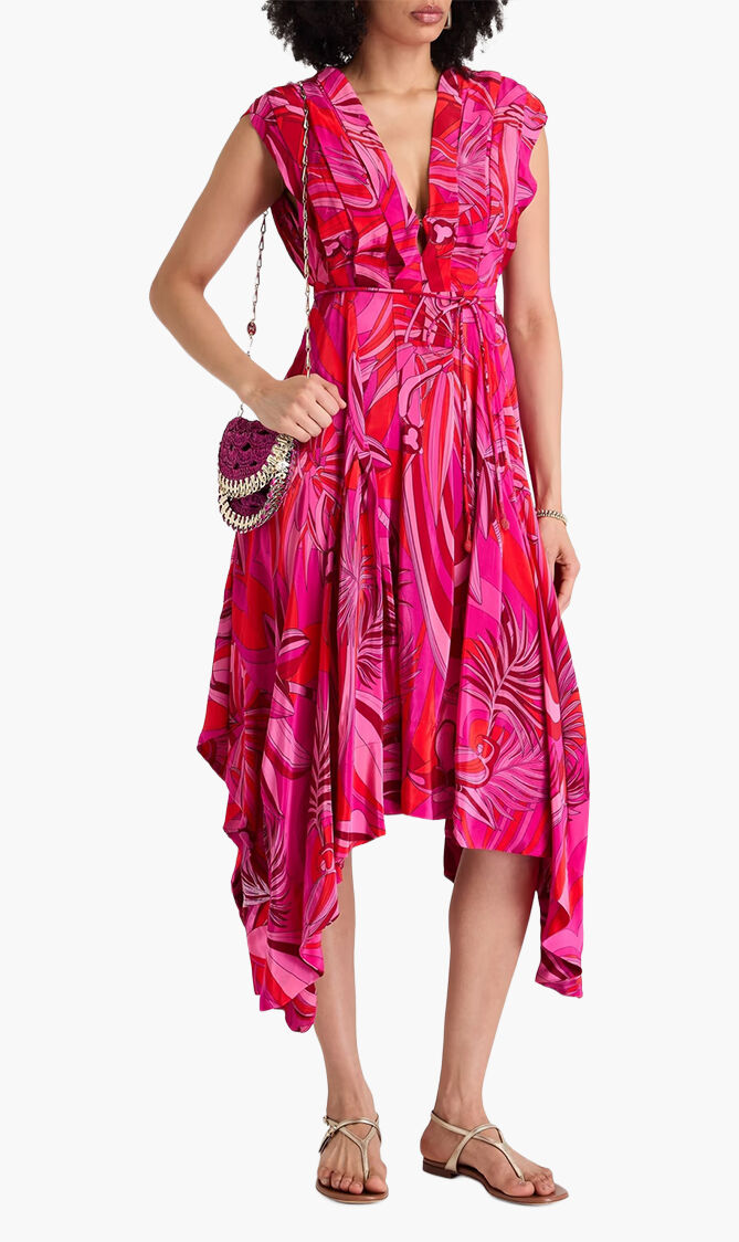 Summer V Neckline Dress