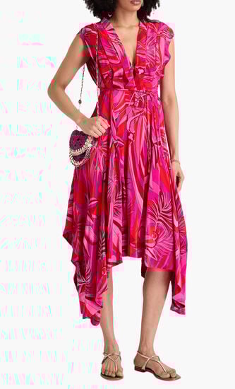 Summer V Neckline Dress