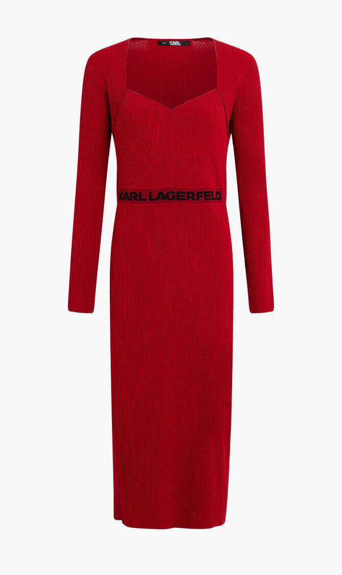 LSLV LOGO KNIT DRESS
