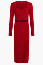 LSLV LOGO KNIT DRESS