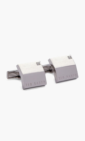 Corner Crystal Cufflinks