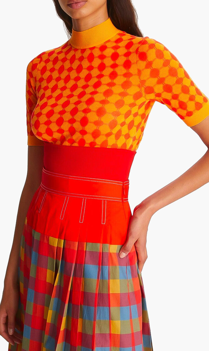 Ribbed Tech Knit Bandeau