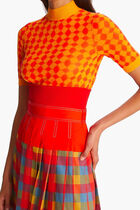 Ribbed Tech Knit Bandeau