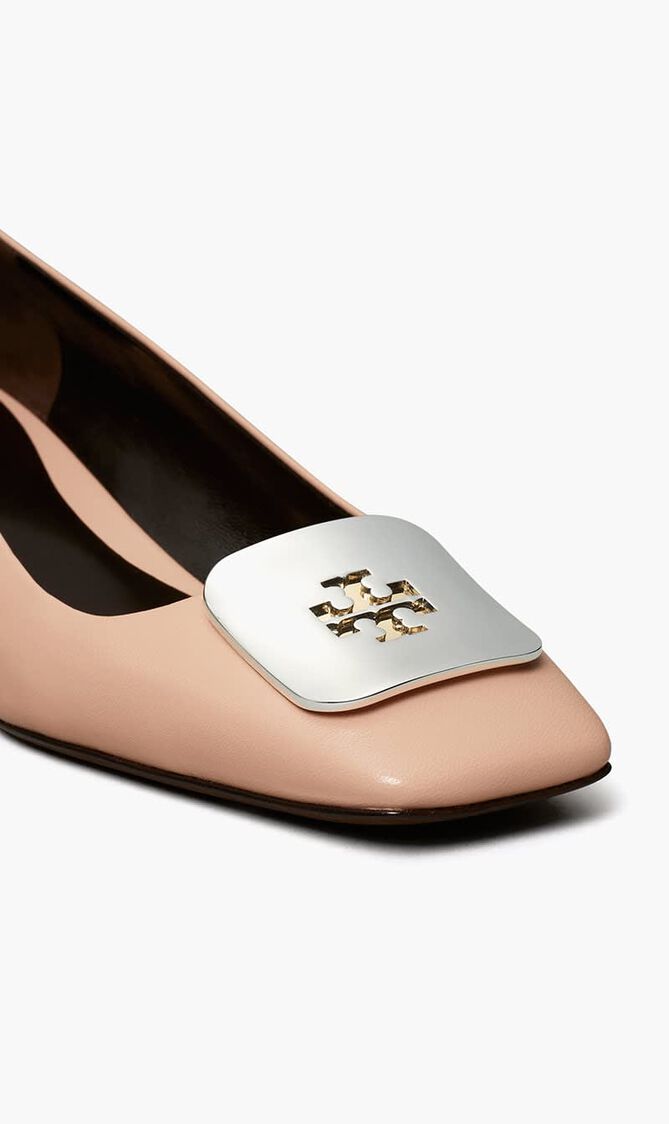 Georgia Embellished Leather Pumps