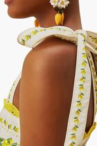 Sicily Richelieu Midi Tiered Dress