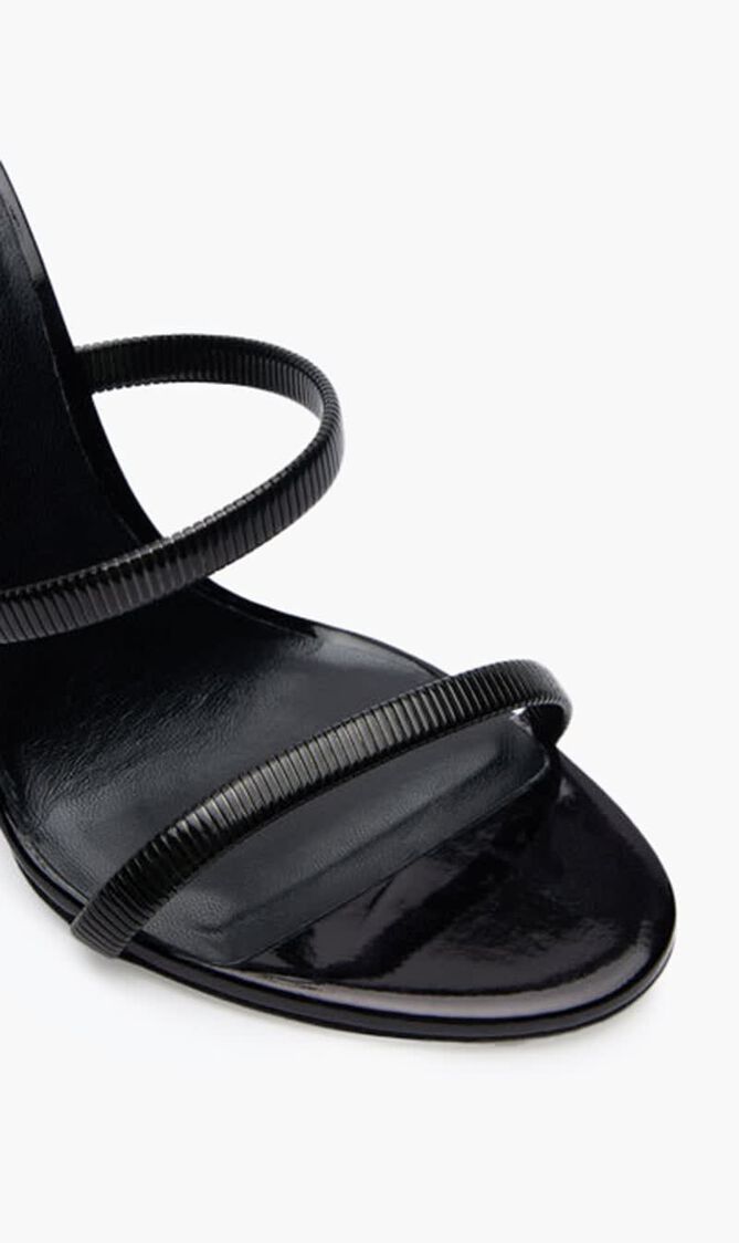 SYMPHONY - BLACK CALFBLACK METAL SNAKE