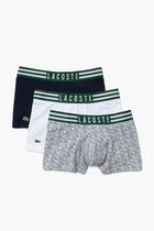 Striped Waist Stretch Cotton Trunk 3-pack