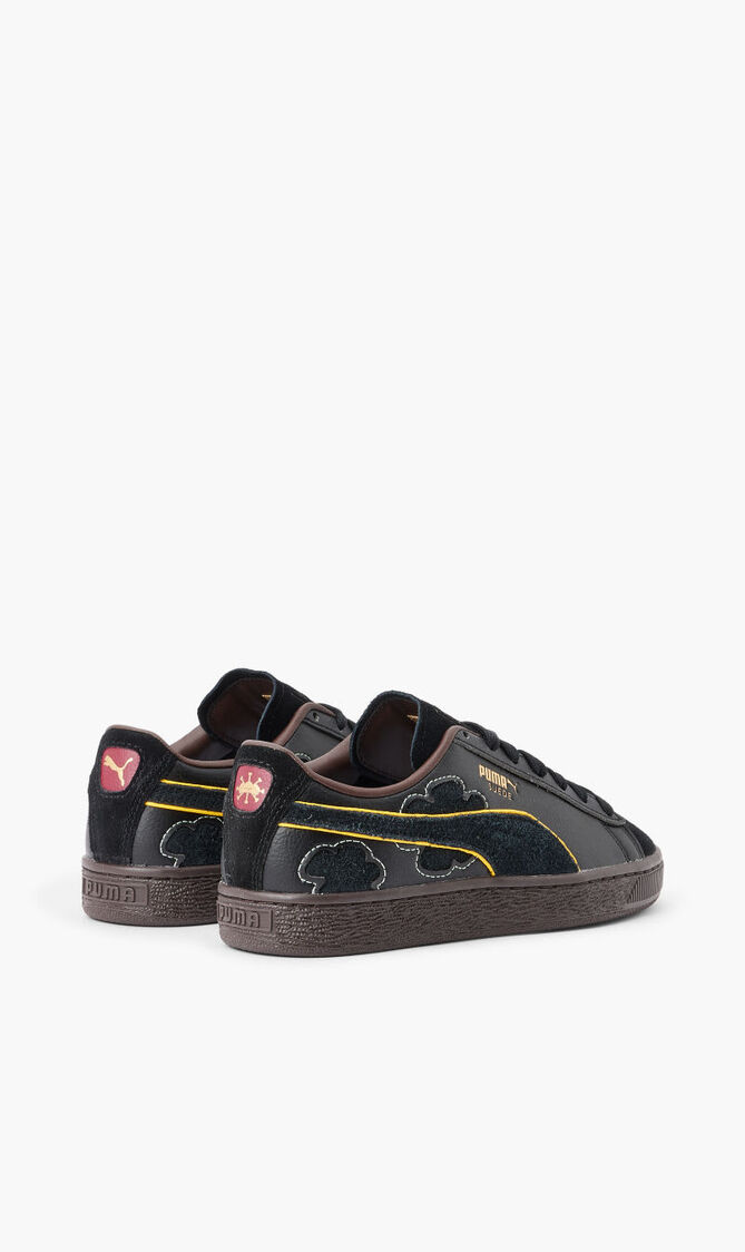 SUEDE 4 ONE PIECE JR PUMA BLACK-PUMA BLA