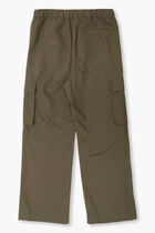 BOOKISH LOGO BELT CARGO PANT MILITARY FU