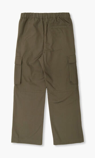 BOOKISH LOGO BELT CARGO PANT MILITARY FU