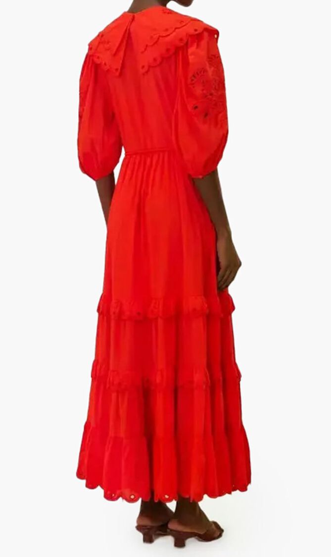 Humming Bird Richelieu Maxi Dress