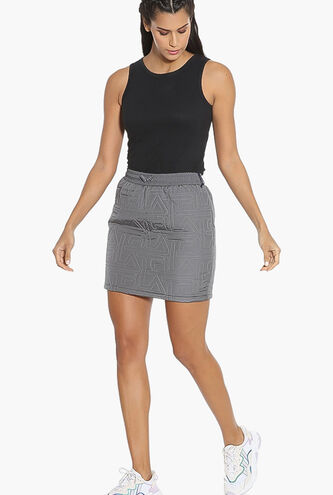 Tamanna Quilted Mini Skirt