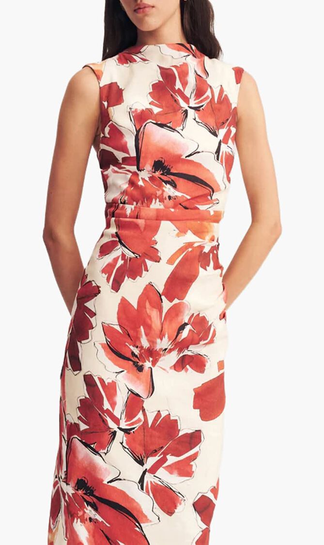 Ember Draped Maxi Dress