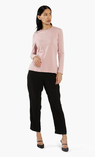 Sieenai Long Sleeves Fitted T-Shirt