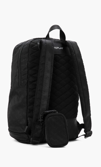 Signature Print Backpack