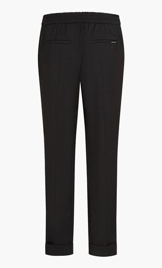 Casual Wool Blend Pants
