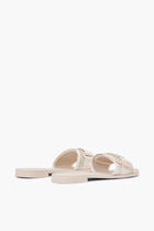 4G EMBROIDERY FLAT SANDAL